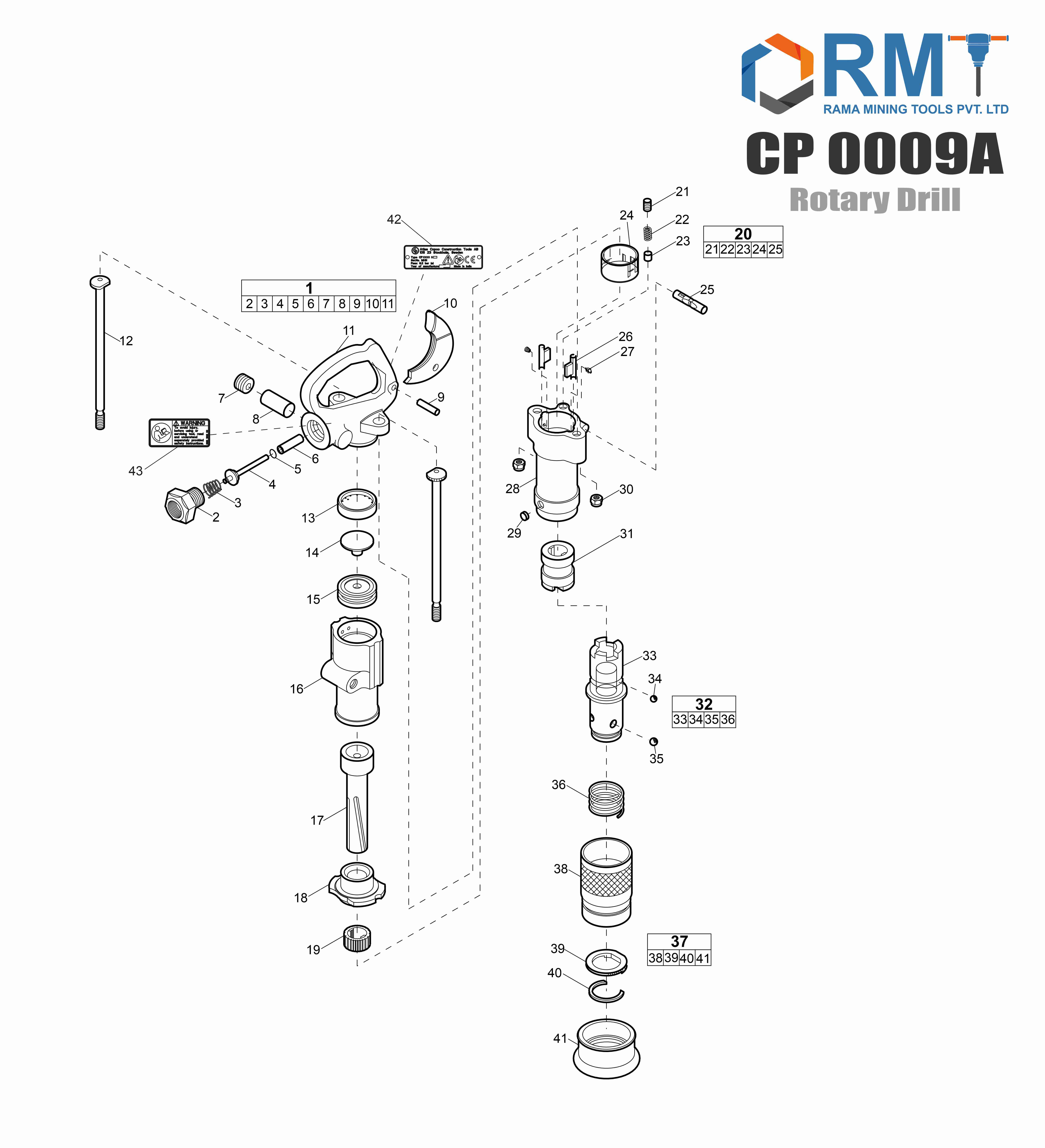 CP 0009A - Rotary Drill 